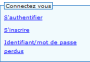 Connectez vous