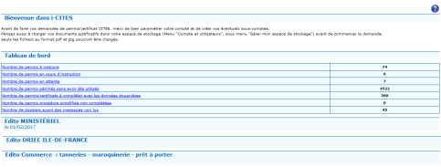 Partie centrale